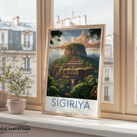 Sigiriya Poster - Sri Lanka Wall Art