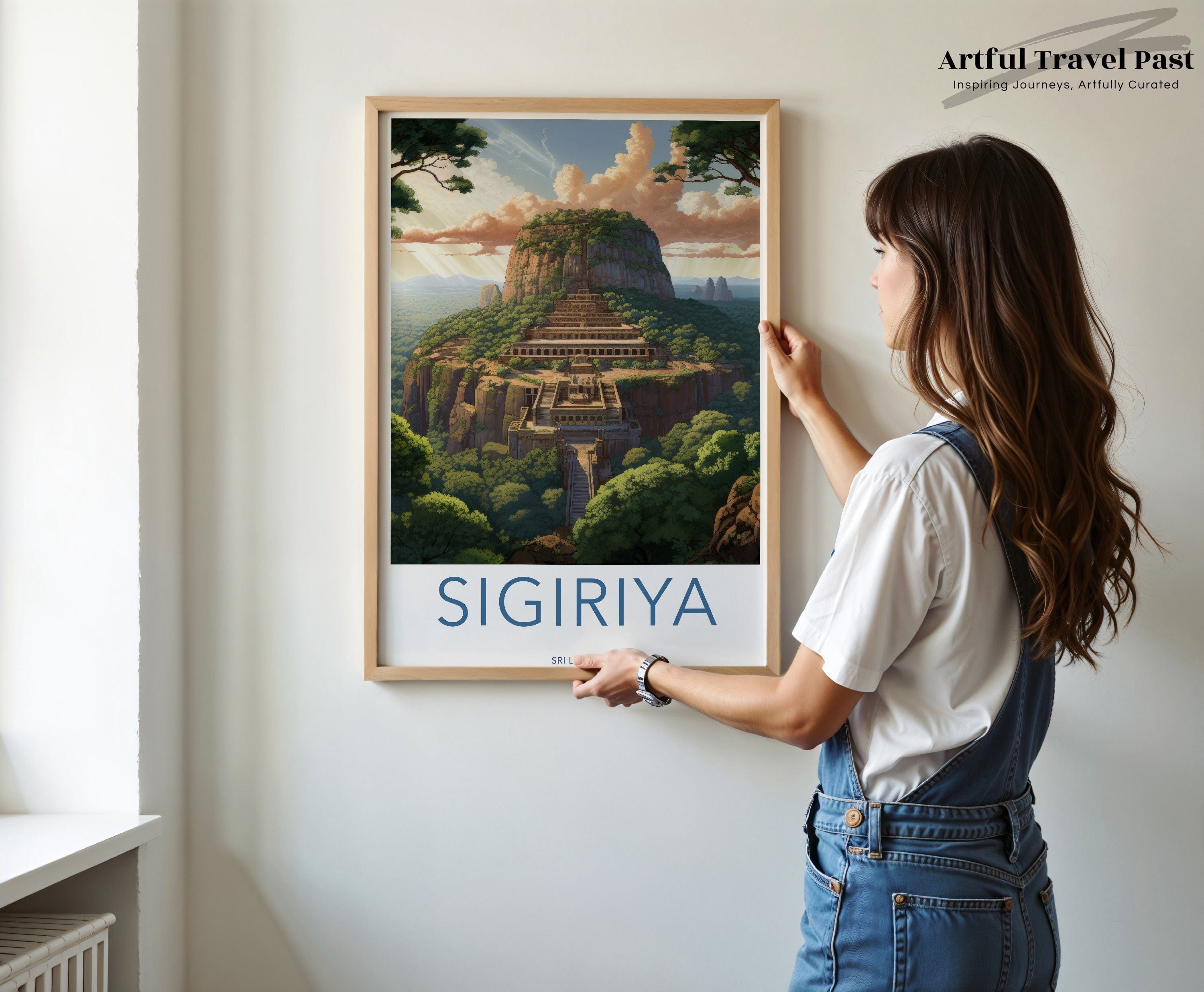 Sigiriya Poster - Sri Lanka Wall Art