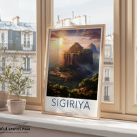 Sigiriya Poster - Sri Lanka Wall Art