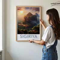 Sigiriya Poster - Sri Lanka Wall Art