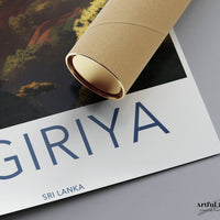 Sigiriya Sri Lanka Poster
