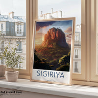 Sigiriya Sri Lanka Poster