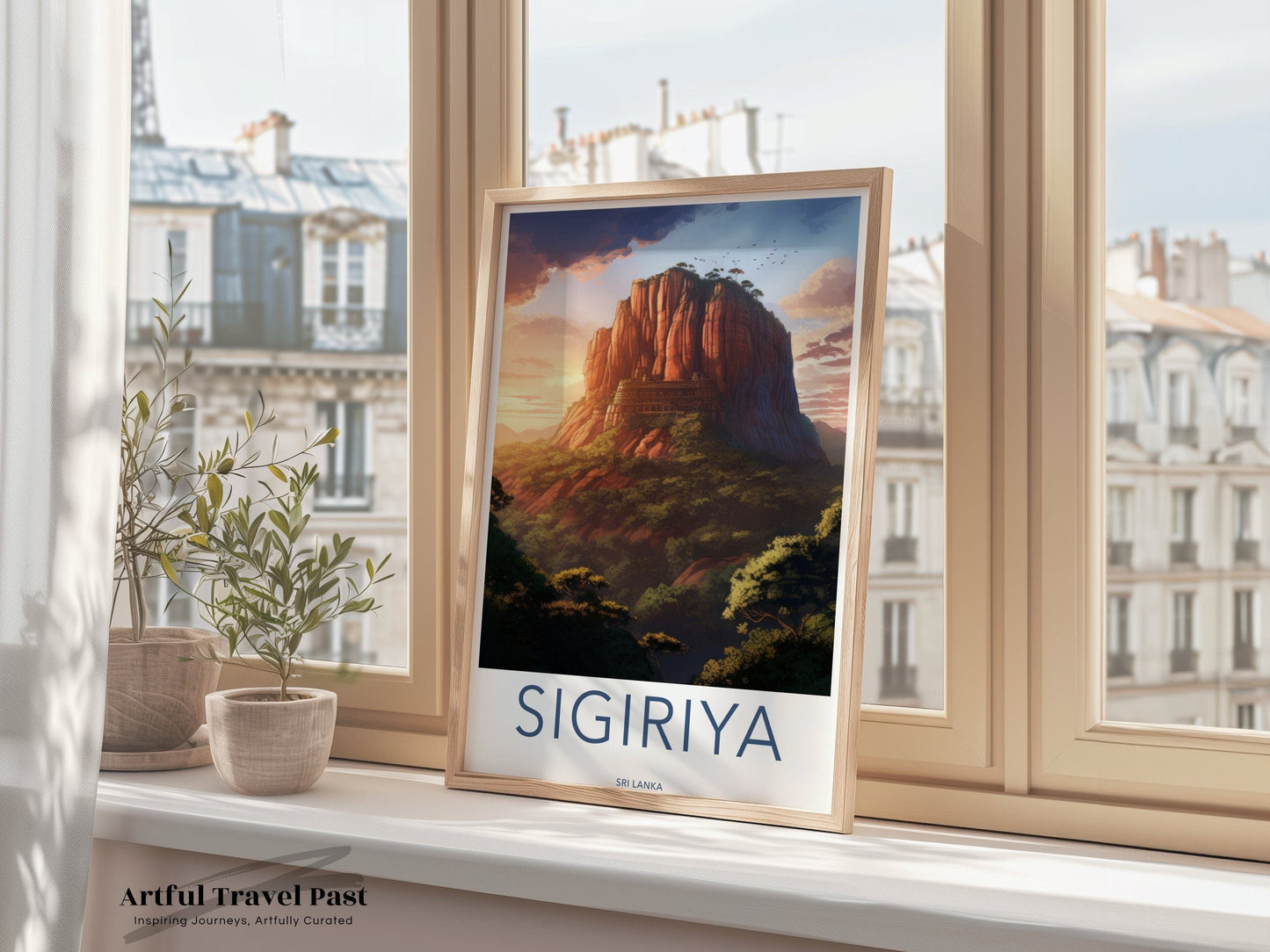 Sigiriya Sri Lanka Poster