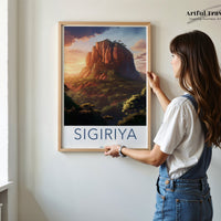 Sigiriya Sri Lanka Poster