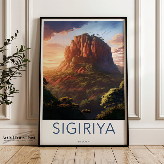 Sigiriya Sri Lanka Poster