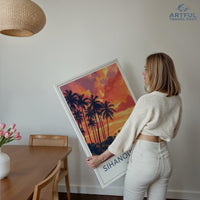 Sihanoukville Poster - Cambodia Wall Art