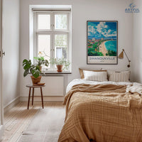 Sihanoukville Poster - Cambodia Wall Art