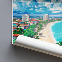 Sihanoukville Poster - Cambodia Wall Art