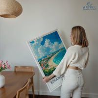 Sihanoukville Poster - Cambodia Wall Art
