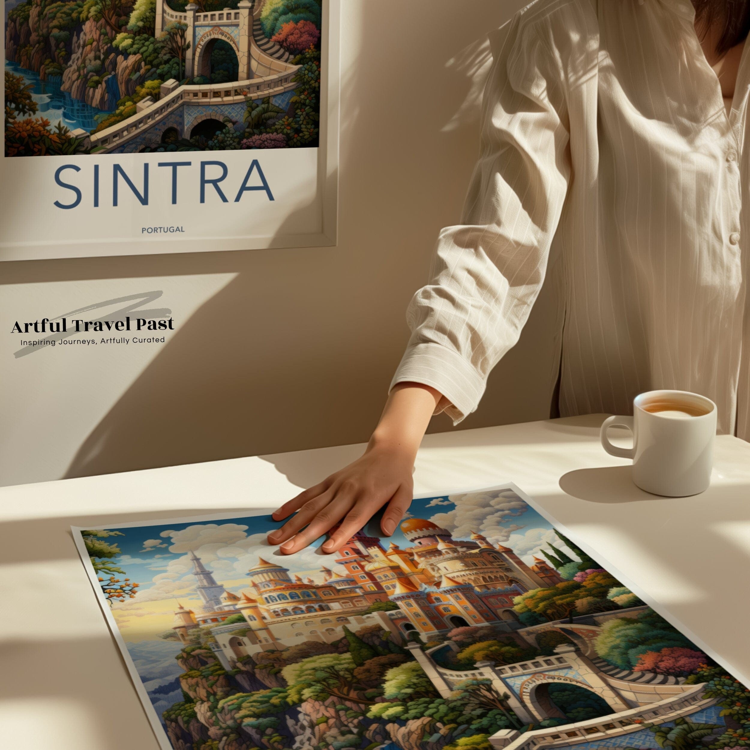 Sintra Poster | Portugal Wall Art | Europe Decor