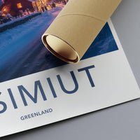 Sisimiut Poster - Greenland Wall Art