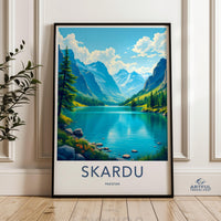 Skardu Poster - Pakistan Wall Art