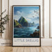 Skellig Islands Poster | Ireland Wall Art | Europe Decor