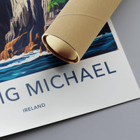 Skellig Michael Ireland Poster