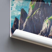 Skellig Michael Ireland Poster