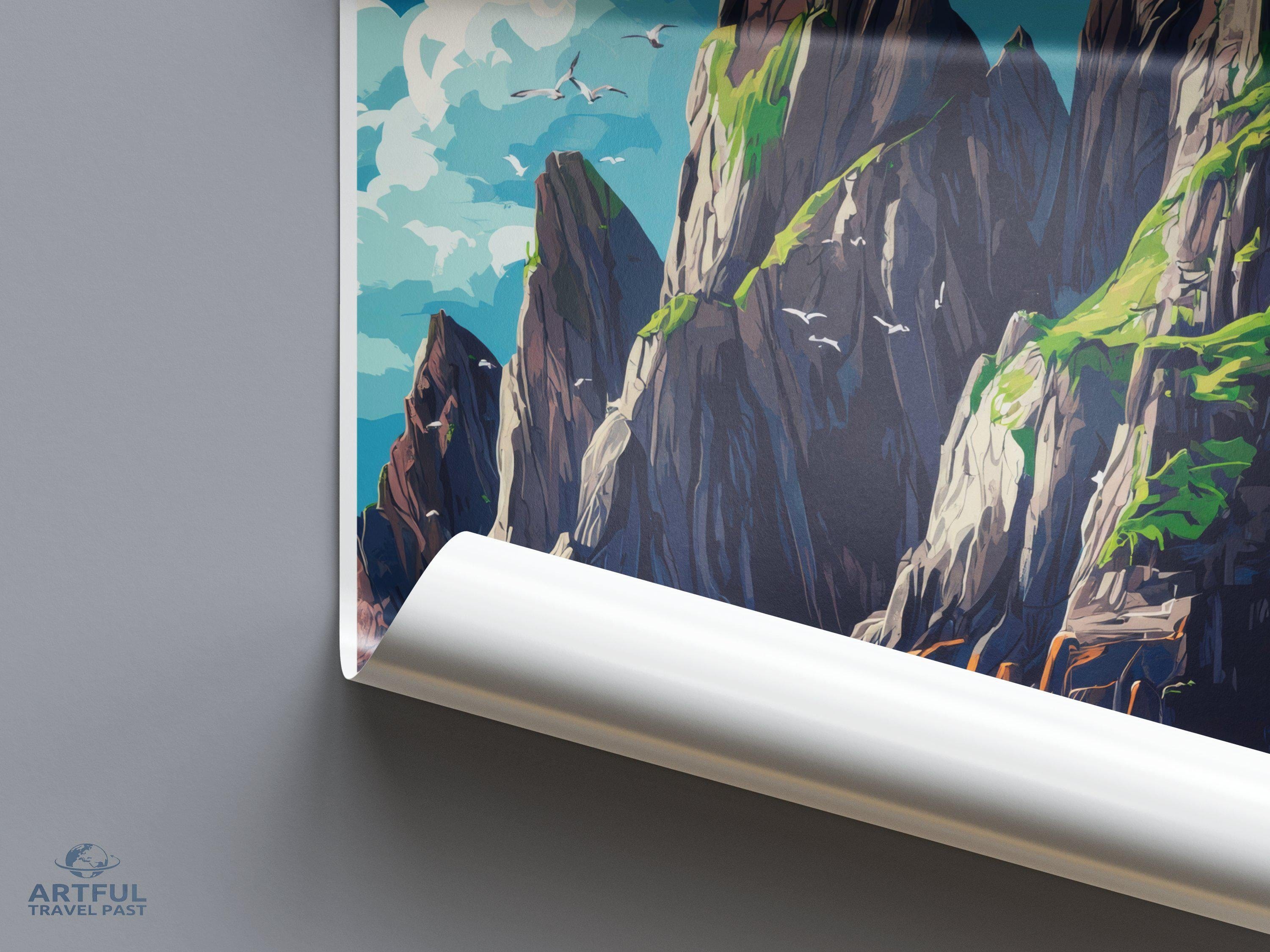 Skellig Michael Ireland Poster