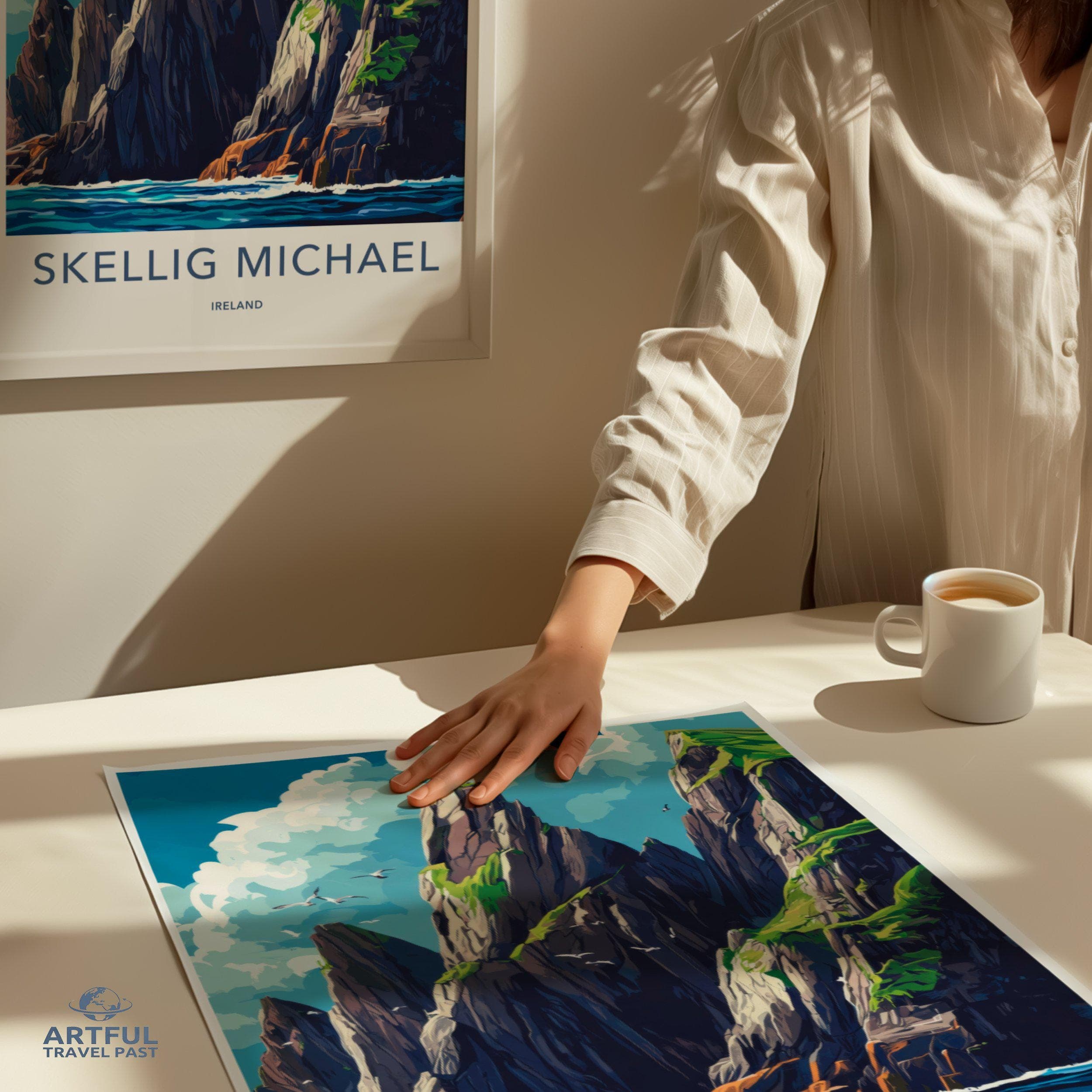 Skellig Michael Ireland Poster