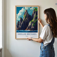 Skellig Michael Ireland Poster