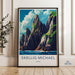 Skellig Michael Ireland Poster