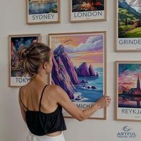 Skellig Michael Poster - Ireland Wall Art