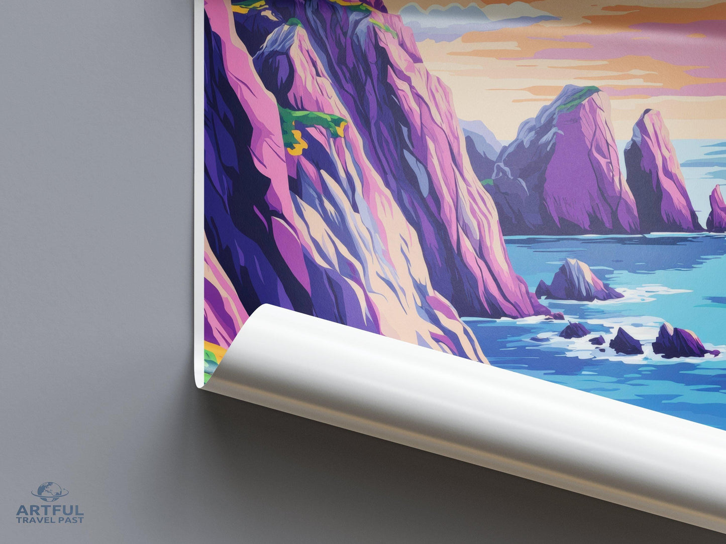 Skellig Michael Poster - Ireland Wall Art