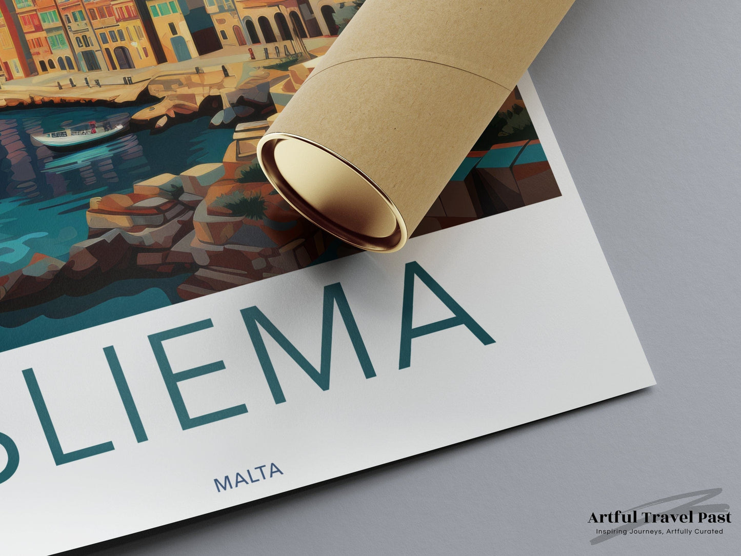Sliema Malta Poster | Malta Wall Art | Europe Decor