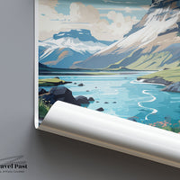 Snaefellsnes Poster | Nordic Decor | Iceland Wall Art