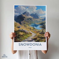 Snowdonia Poster - Wales Wall Art