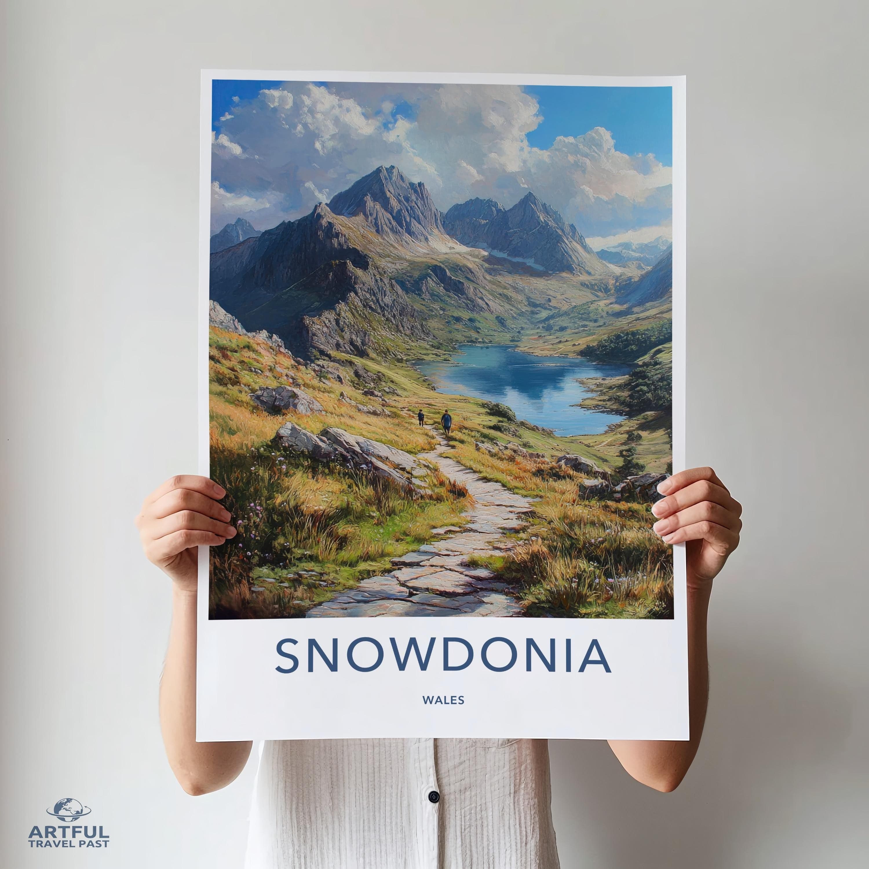 Snowdonia Poster - Wales Wall Art