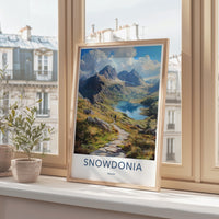 Snowdonia Poster - Wales Wall Art