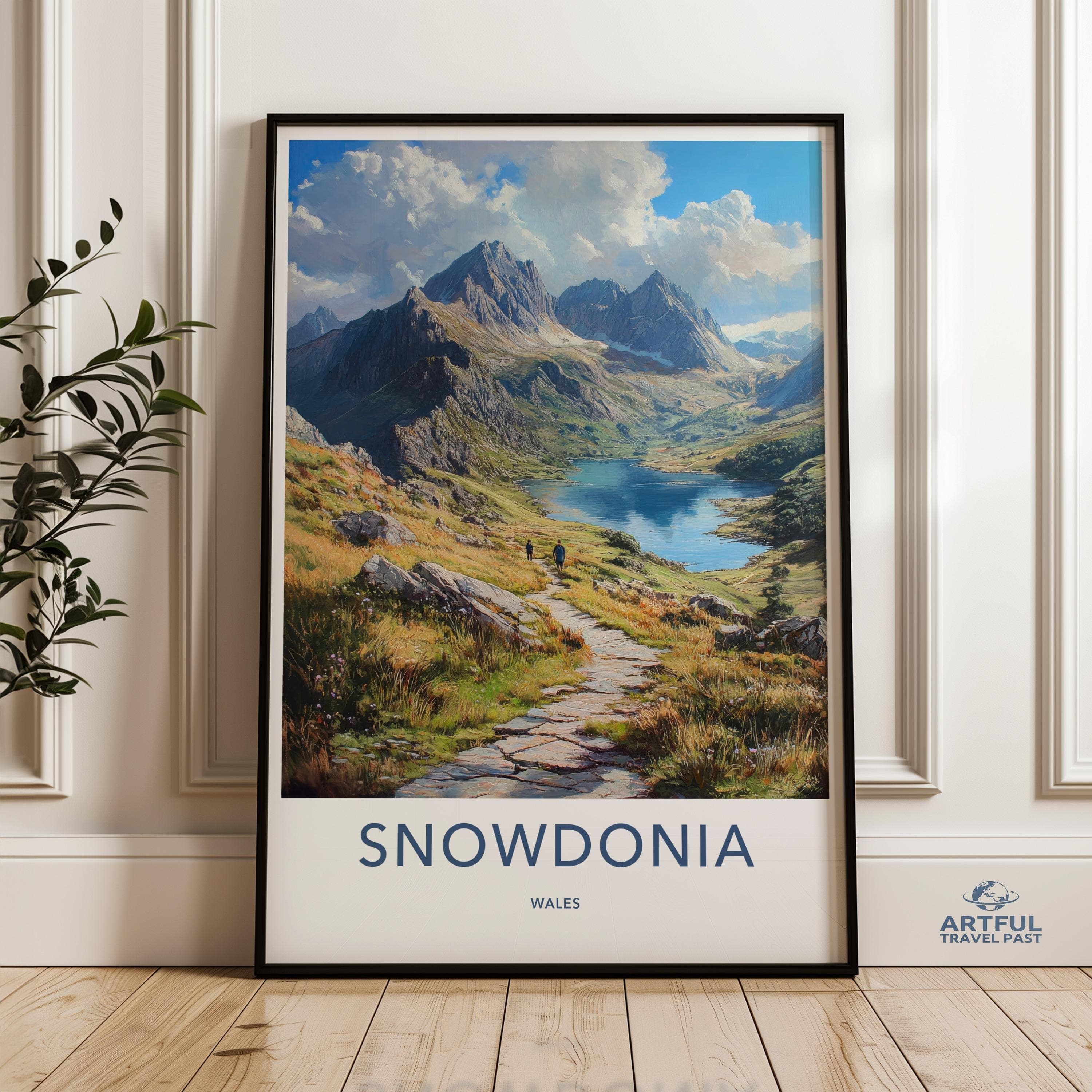 Snowdonia Poster - Wales Wall Art