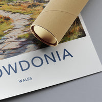 Snowdonia Poster - Wales Wall Art