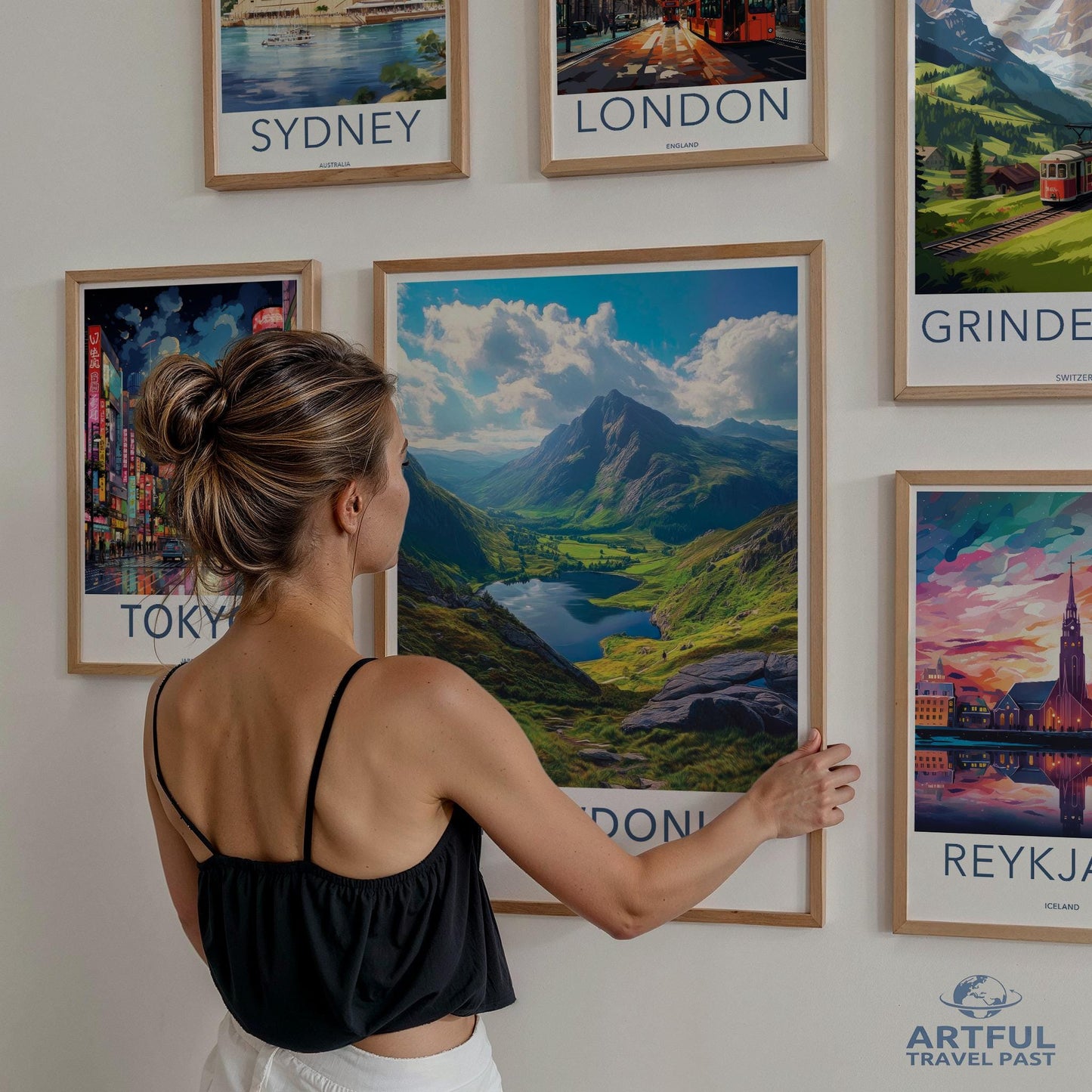 Snowdonia Poster - Wales Wall Art
