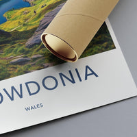 Snowdonia Poster - Wales Wall Art