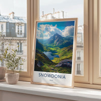 Snowdonia Poster - Wales Wall Art