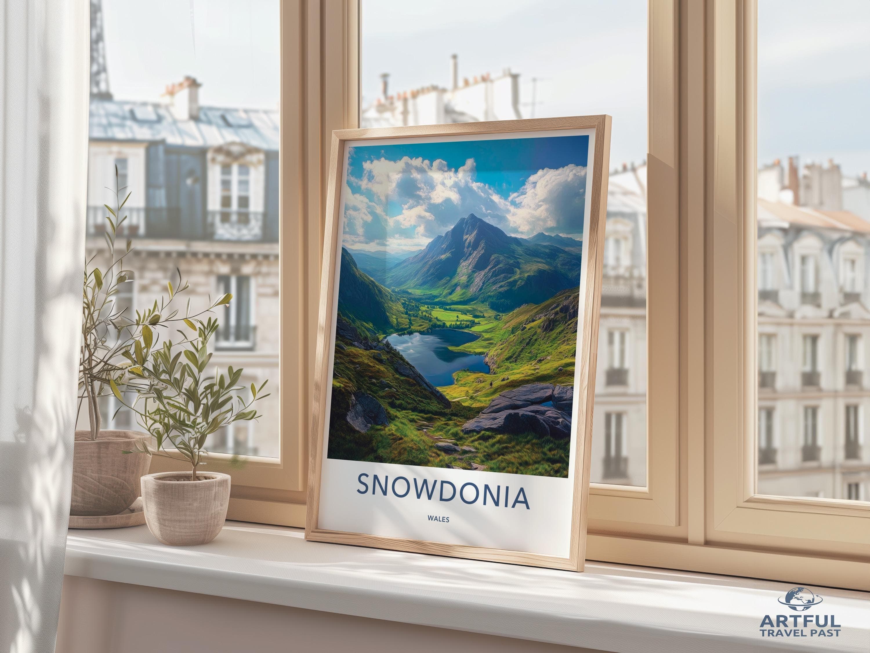 Snowdonia Poster - Wales Wall Art