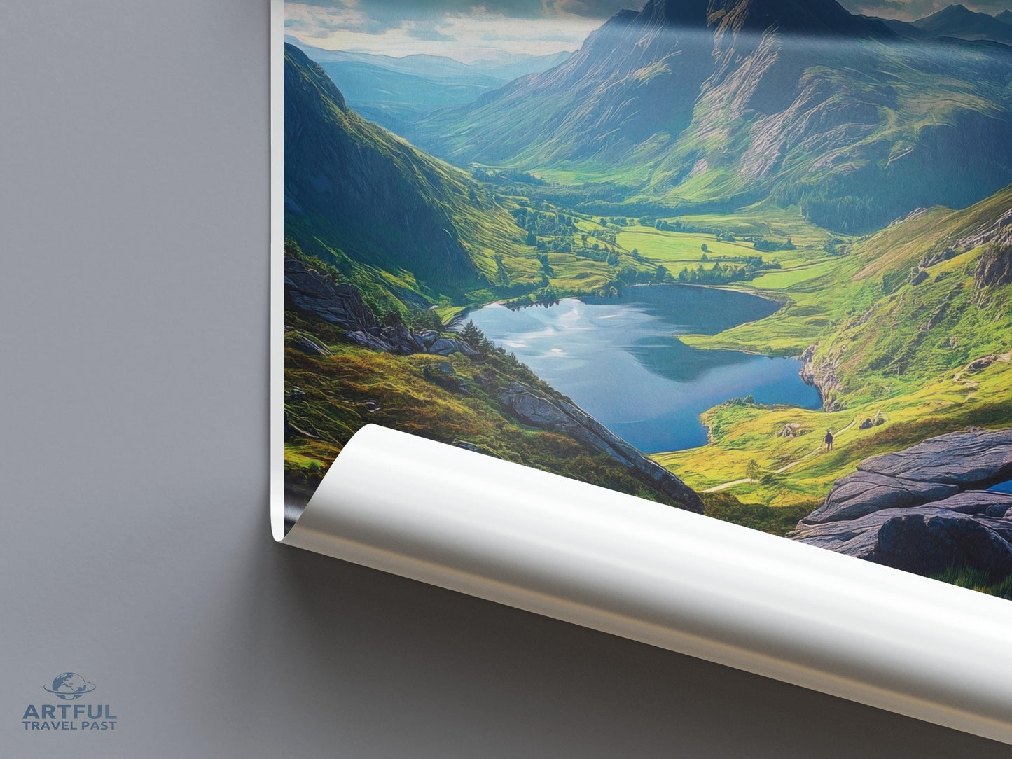 Snowdonia Poster - Wales Wall Art
