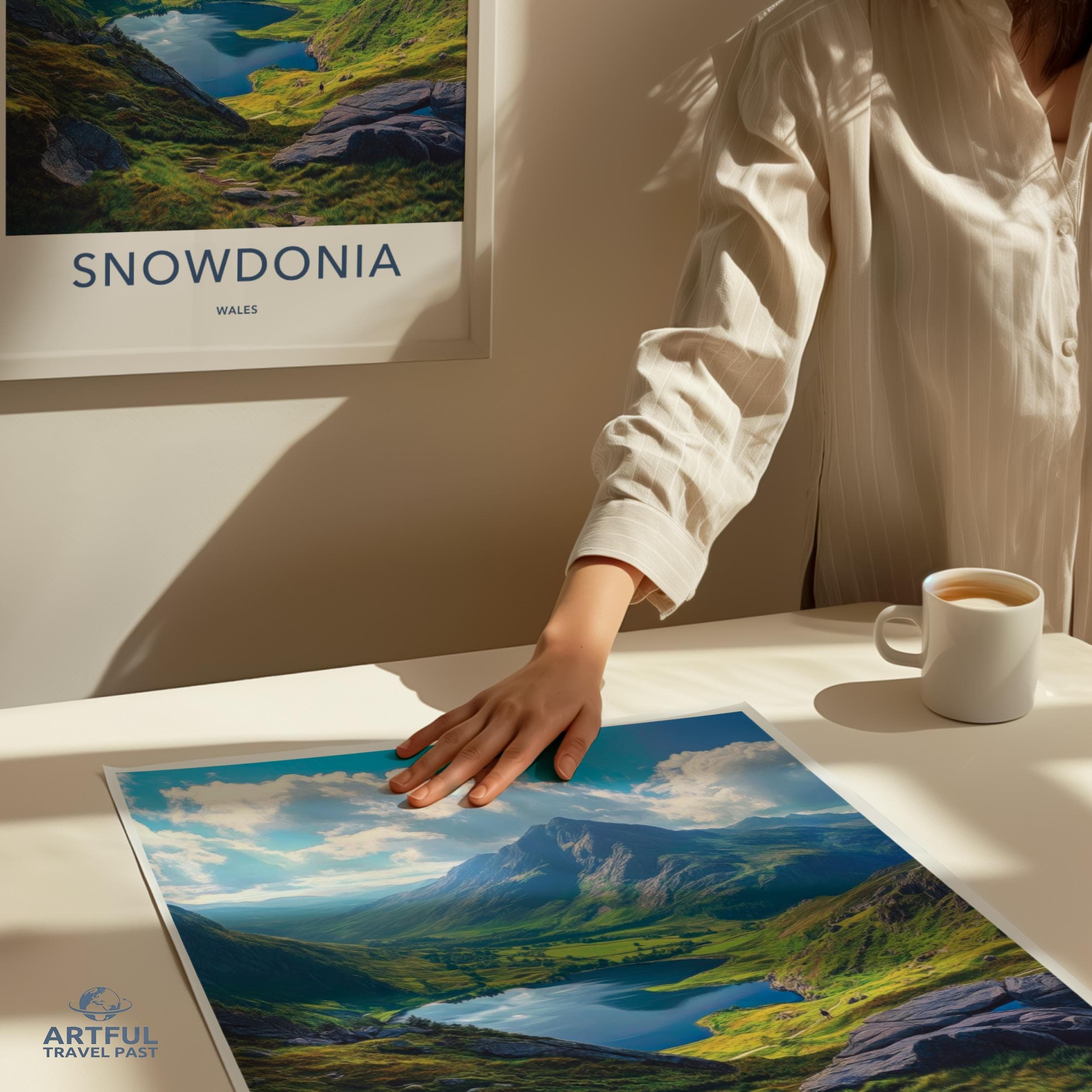 Snowdonia Poster - Wales Wall Art