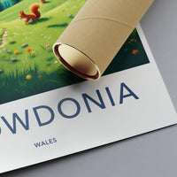 Snowdonia Poster - Wales Wall Art