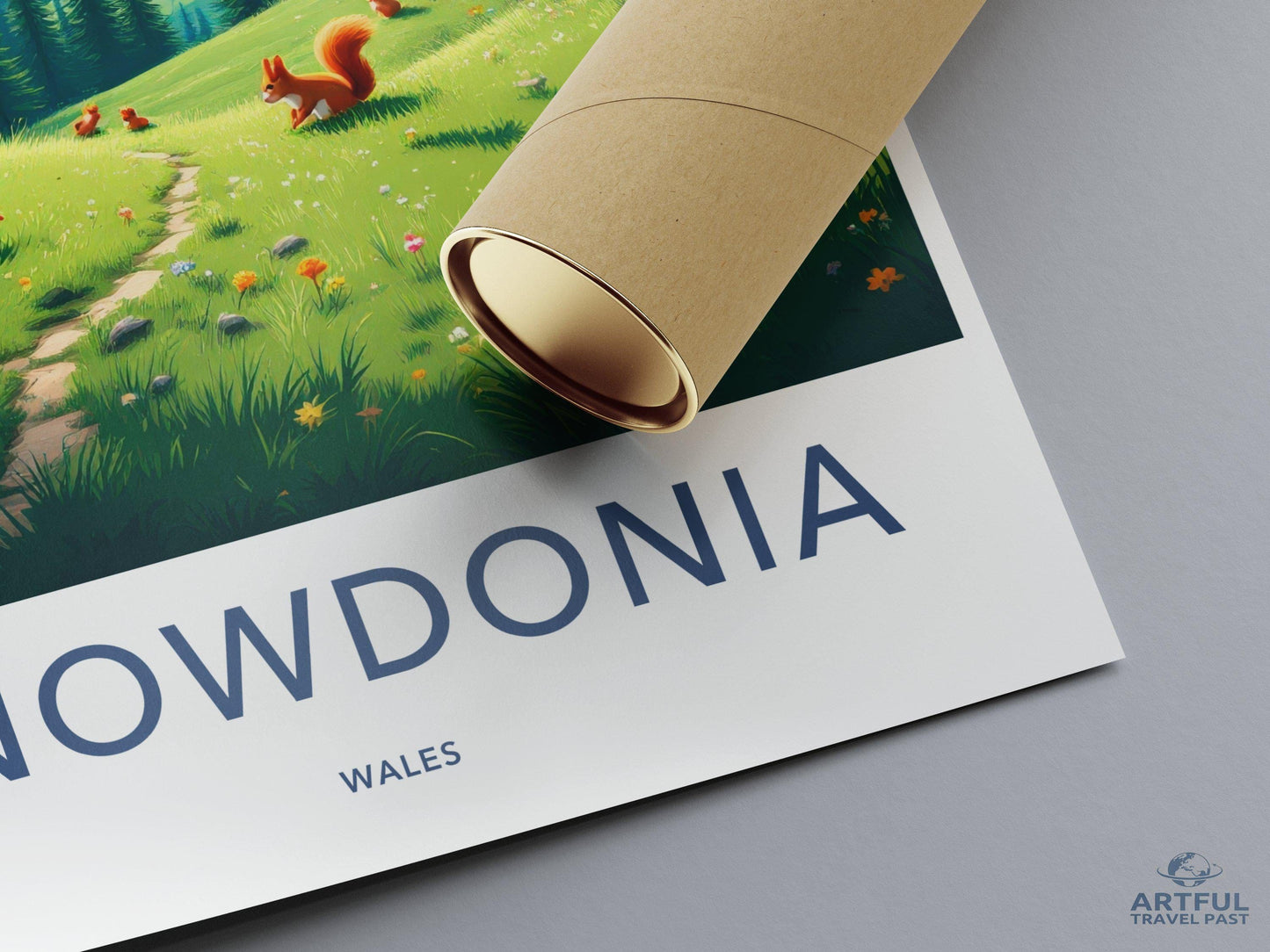 Snowdonia Poster - Wales Wall Art
