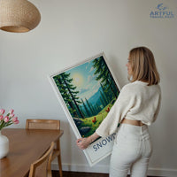 Snowdonia Poster - Wales Wall Art