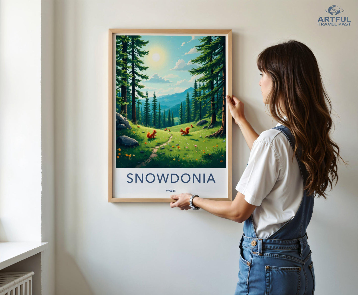 Snowdonia Poster - Wales Wall Art