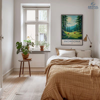 Snowdonia Poster - Wales Wall Art