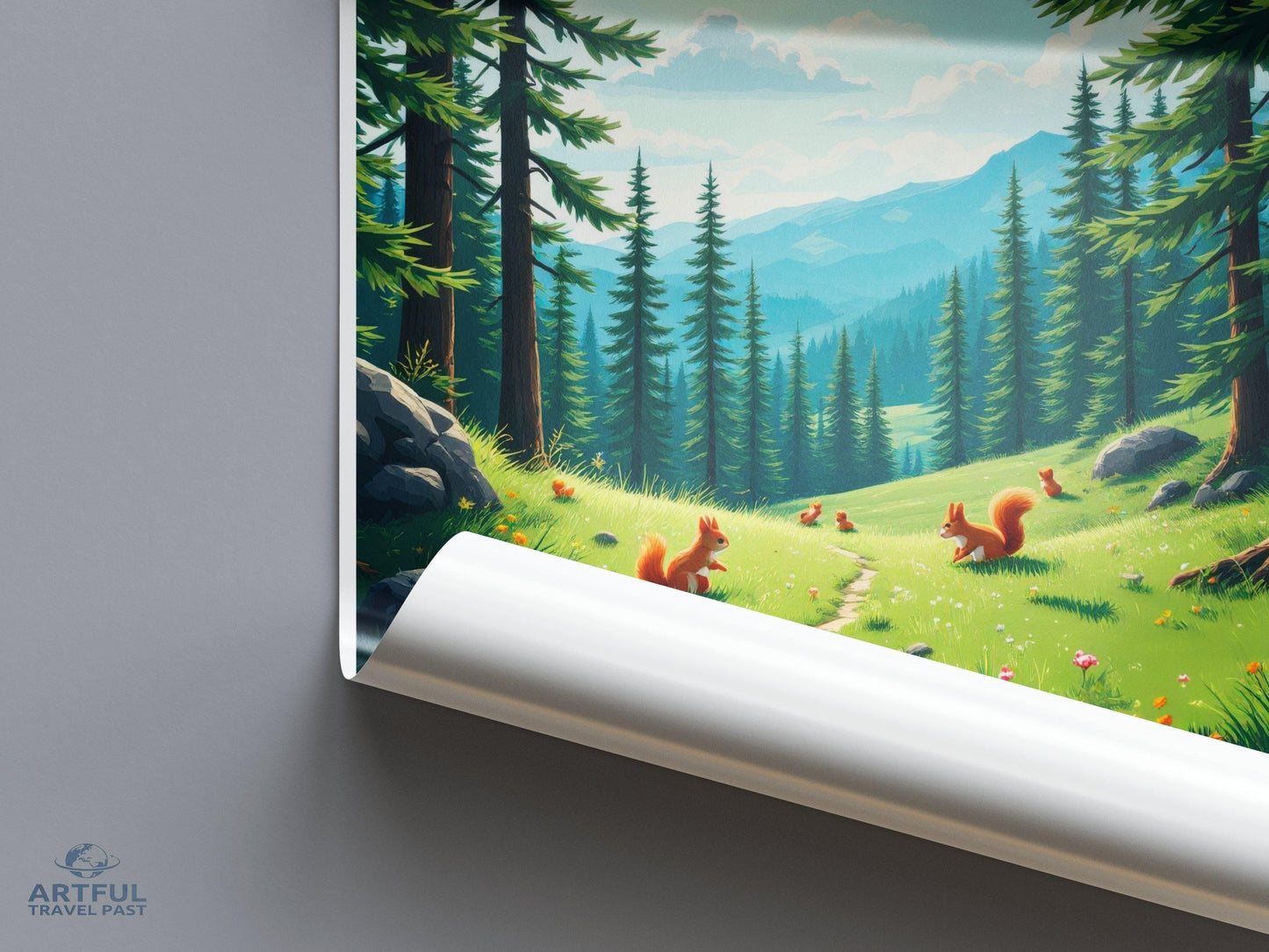 Snowdonia Poster - Wales Wall Art