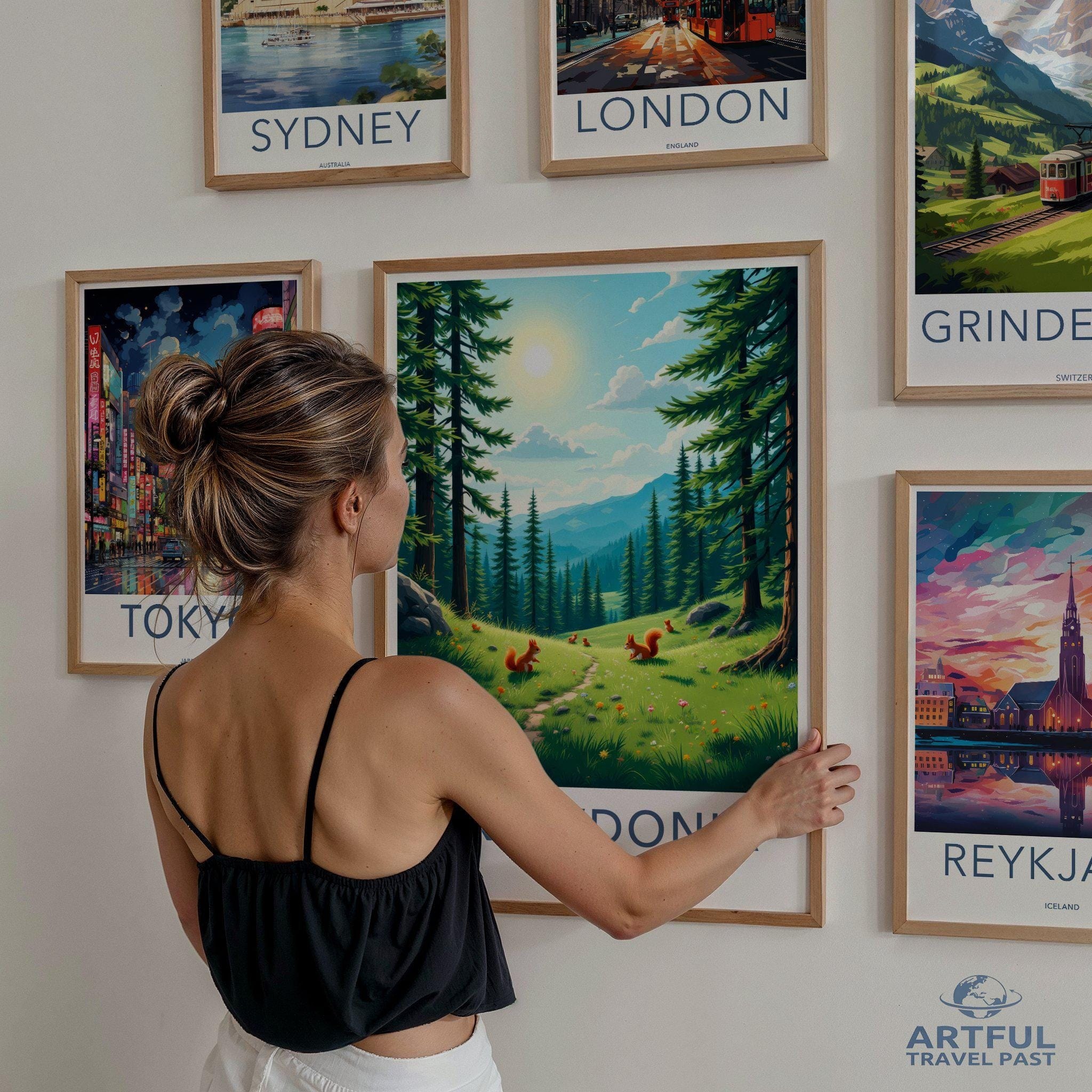 Snowdonia Poster - Wales Wall Art
