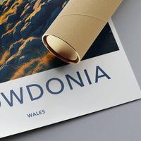 Snowdonia Poster - Wales Wall Art