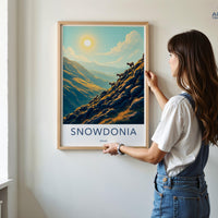Snowdonia Poster - Wales Wall Art