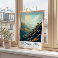 Snowdonia Poster - Wales Wall Art