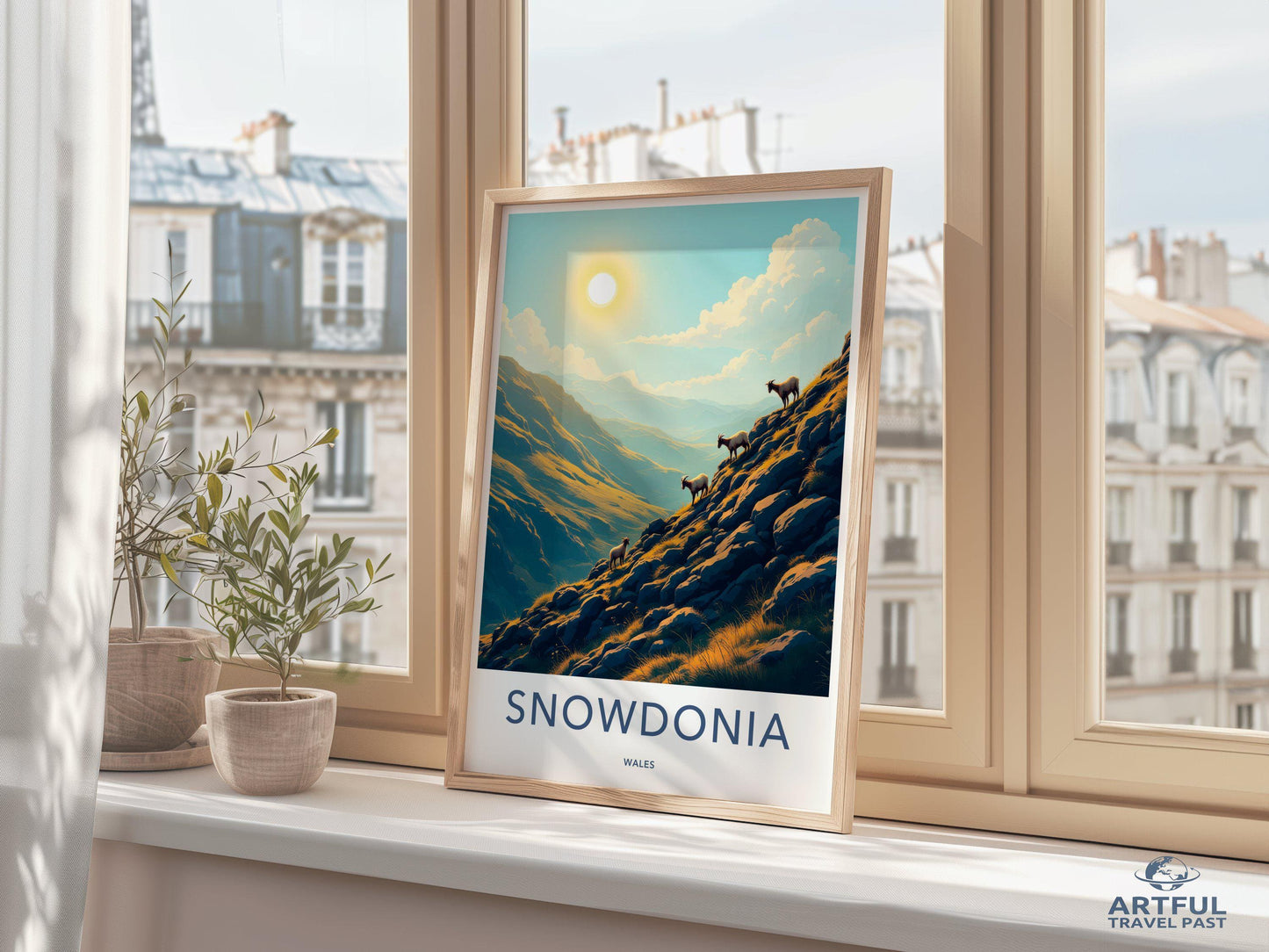 Snowdonia Poster - Wales Wall Art