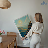 Snowdonia Poster - Wales Wall Art